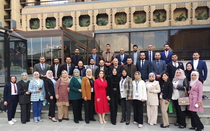 كلية التربية الاساسية تشارك في منتدى التجارة الوطني العراقي